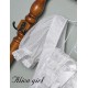 Alice Girl Yesterday Morning Fog Short Sleeve Blouse(4th Pre-Order/6 Colours/Full Payment Without Shipping)